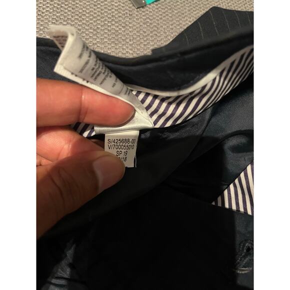 Banana Republic - RYAN SLIM STRAIGHT PINSTRIPE PANT / 6R - Picture 8 of 9